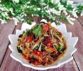 吃貨福利 精品菜譜挑戰(zhàn)賽 涼拌海蜇皮的美味秘籍